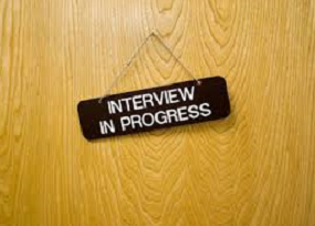 Interview In Progress Sign - Kathbern Management Toronto Recruitment Agency
