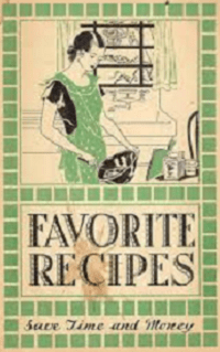 The Front of a Cookbook Called Favorite Recipes - Kathbern Management Toronto Recruiting Agency