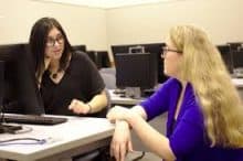 A meeting between two business women - Kathbern Management Toronto Hiring Agency