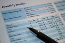 Image of a monthly budget - Kathbern Management Toronto recruiter firm