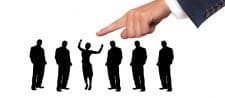 A Finger Pointing at a Successful Candidate - Kathbern Management Toronto Recruiting Agency