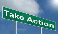 A Road Sign That Reads Take Action - Kathbern Management Toronto Recruitment Company