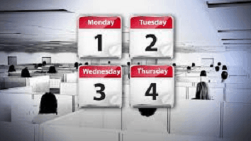 A 4 Day Workweek Calendar - Kathbern Management Toronto Recruiting Firm