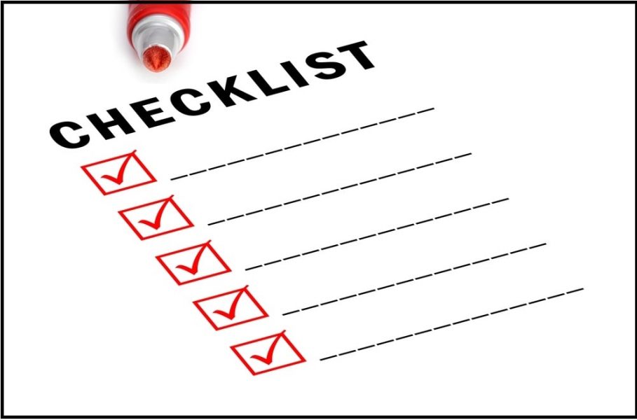 A Checklist On A White Paper - Kathbern Management Toronto Recruiting Agency