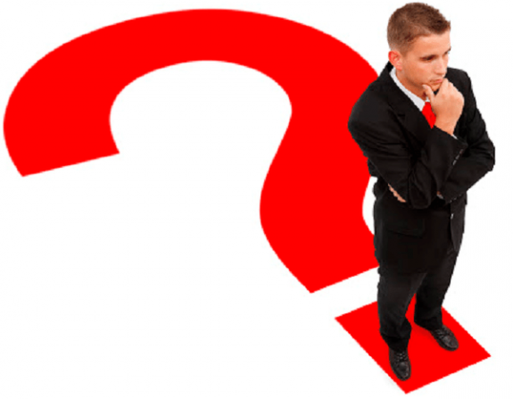 A Businessman Standing On A Question Mark - Kathbern Management Toronto Executive Headhunters