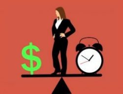 A Scale Weighing Time Vs Money - Kathbern Management Toronto Recruiting Firm